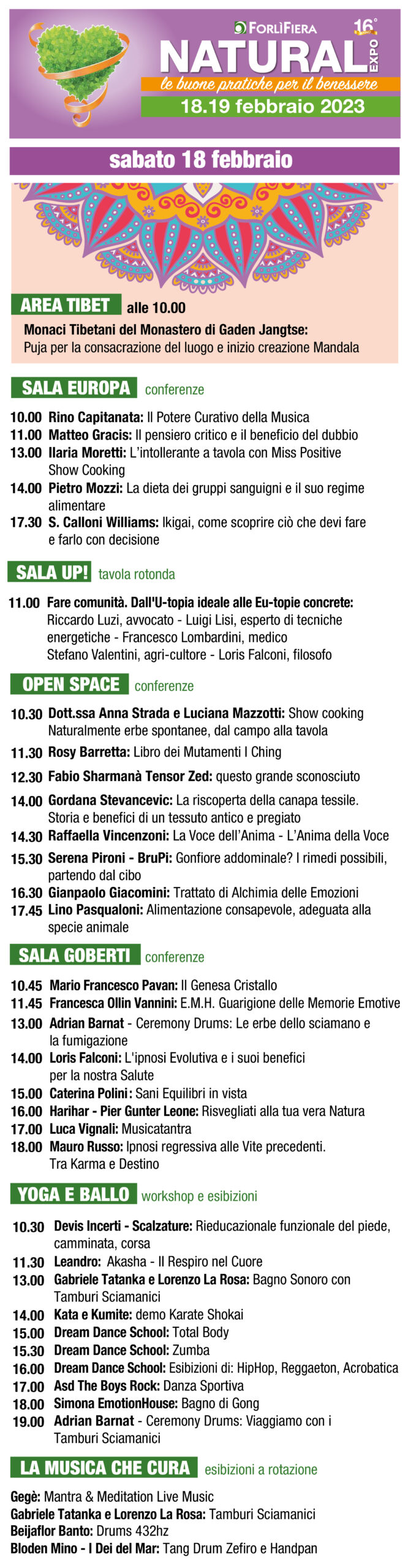 PROGRAMMA 2023